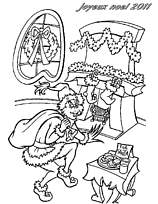 coloriage le grinch de noel